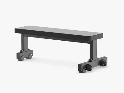 Technogym Pure Flat Bench  3D model