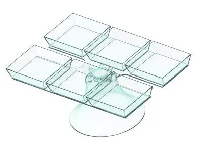 Kitchenware Serving Stand 3D print model