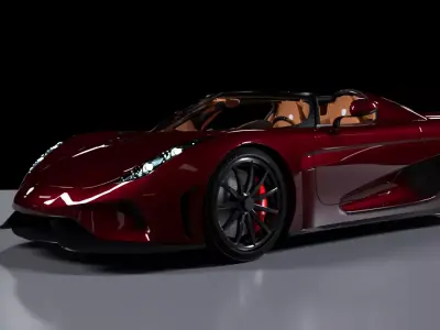 Koenigsegg Regera 3D model