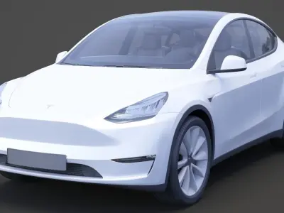 Tesla Model Y 2021 3D model