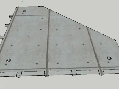 RCCB SLABS 3D model