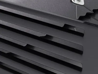 Mp4 30 rear wing Low-poly 3D model