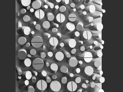 Panno 3d wall 3D model