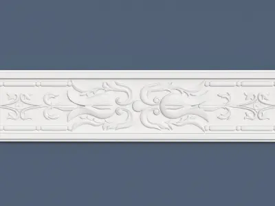 Frieze decorative moulding 3D model