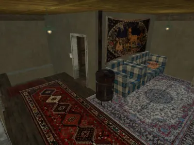 Village house 3D model