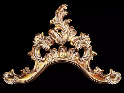 Classic carved 012 3D model