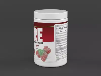 Protein Powder 3D model 6