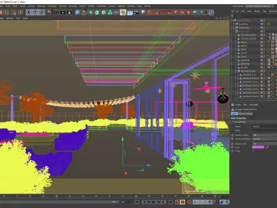 Corona - C4D scene files - Roof Terrace 3D model