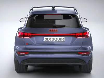 Audi Q6L e-tron 2025 3D model