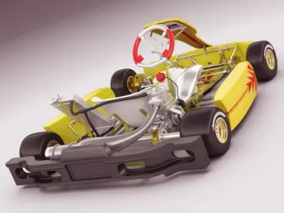 Go-kart go kart 3D model