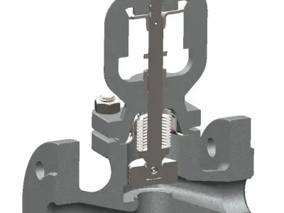 Industrial Valve 3D print model