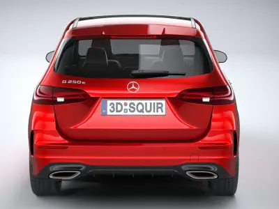 Mercedes-Benz B-Class AMG 2023 3D model