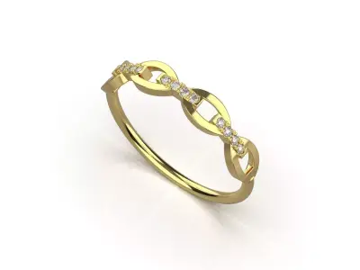 ring code 349 3D print model