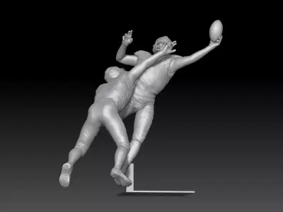 nfl player scene 2025 3D print model