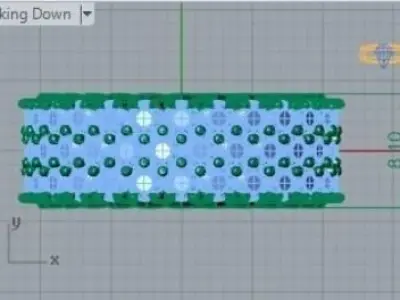 Pave Ring 232 3D print model