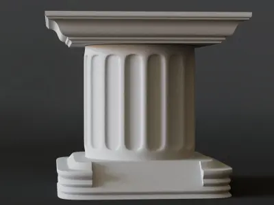 pedestal 01  3D print model