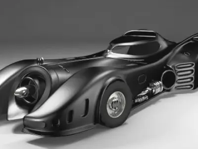 Batmobile 3D model buy