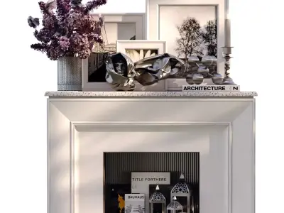  Decorative set number 890 3D model