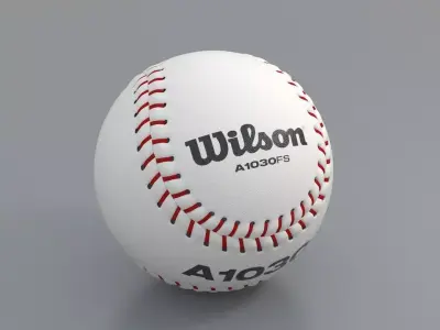 Baseball ball Free 3D model