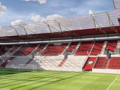 Stadium Sketchup Enscape  3D model