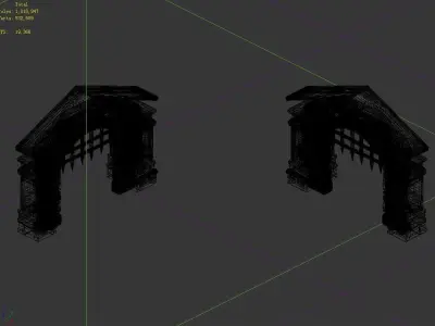 Game The Palace - Shimen 01 3D model