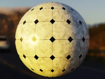 Luxury Diamond Marble Floor Shader - Procedural PBR Texture