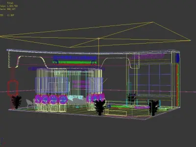 Exhibition - Area - 12X9-3DMAX2011-05 3D model