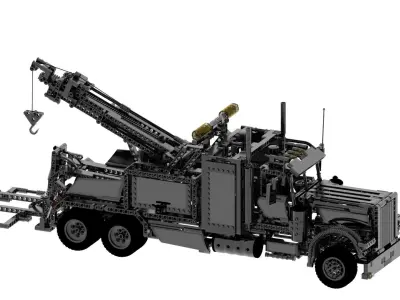 Lego Tow truck 8285 3D model