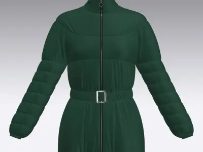  puffer jacket Woman Texture