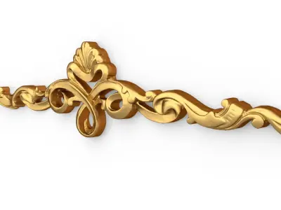 Classic decor ornament 14 3D print model