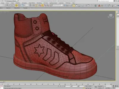 Sport shoes Mental ray 3D model