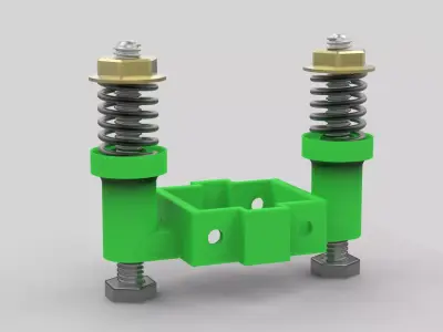 Arduino Gear Motor Attachment 3D print model