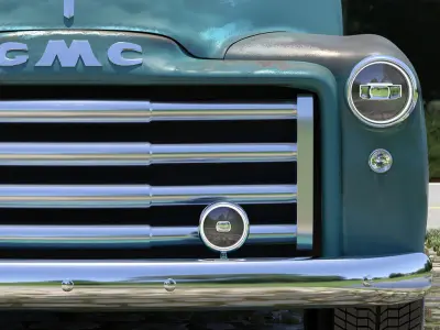 GMC 1953 pickup 3D model