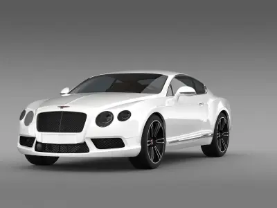 Bentley Continental GT V8 2013 3D model