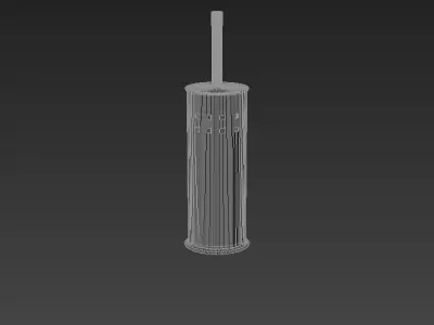 Brushs Toilet Brush Perforated 3D model