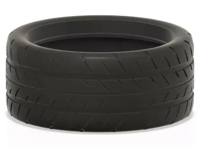 Bundle - 3D printable Hi- and Low profile tires 3D print model