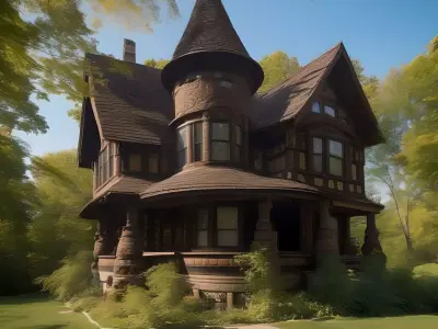 3D EXAMPLE OF A DETROIT ANTIQUE CASTLE 3D model