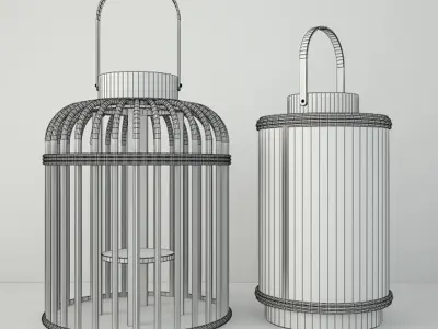 Lanterns by ZARA HOME 3D model