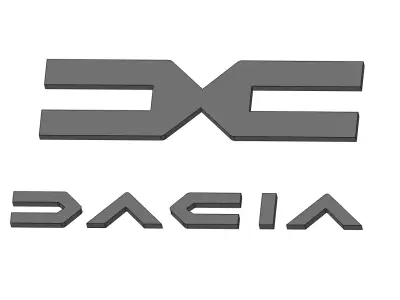 Dacia Logo 2021 3D print model