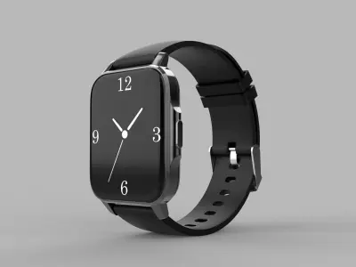Smart Watch Low-poly 3D model