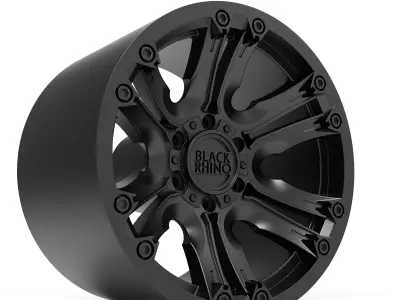 BLACK RHINO Asagai 3D print model