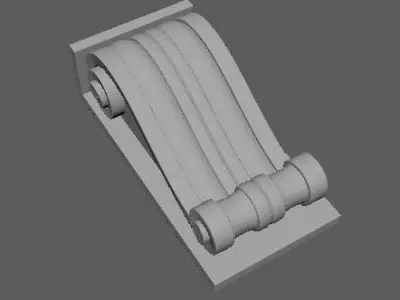 pilaster 3D model purchase