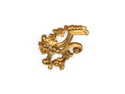 Classic decor ornament 166 3D model