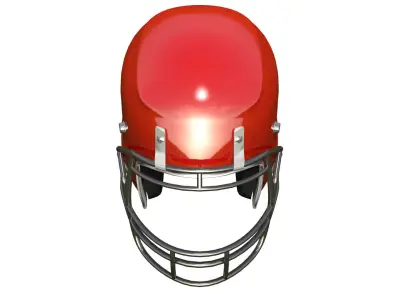 Football helmet 3D model get