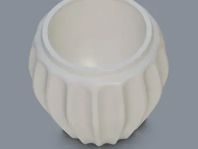 Garden urn planter54 3D model