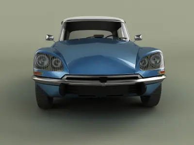 Citroen DS 21  3D model
