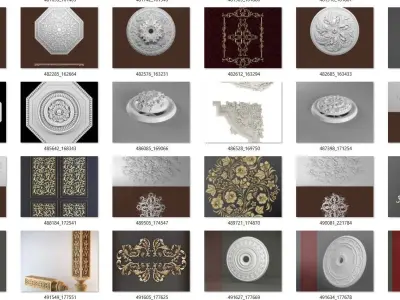 ceiling panels 3D model