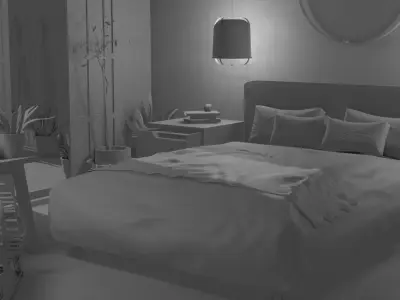 IKEA bedroom collection 3D model