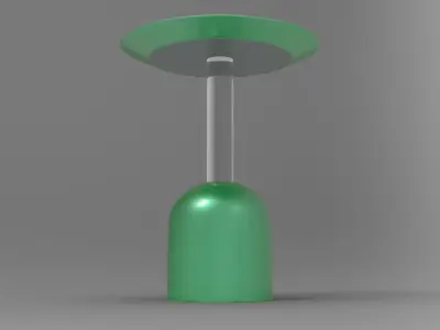 Zomb Coffee Table Low-poly 3D model