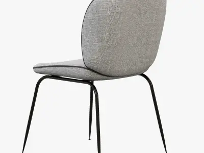Modern fabric chair 3D model